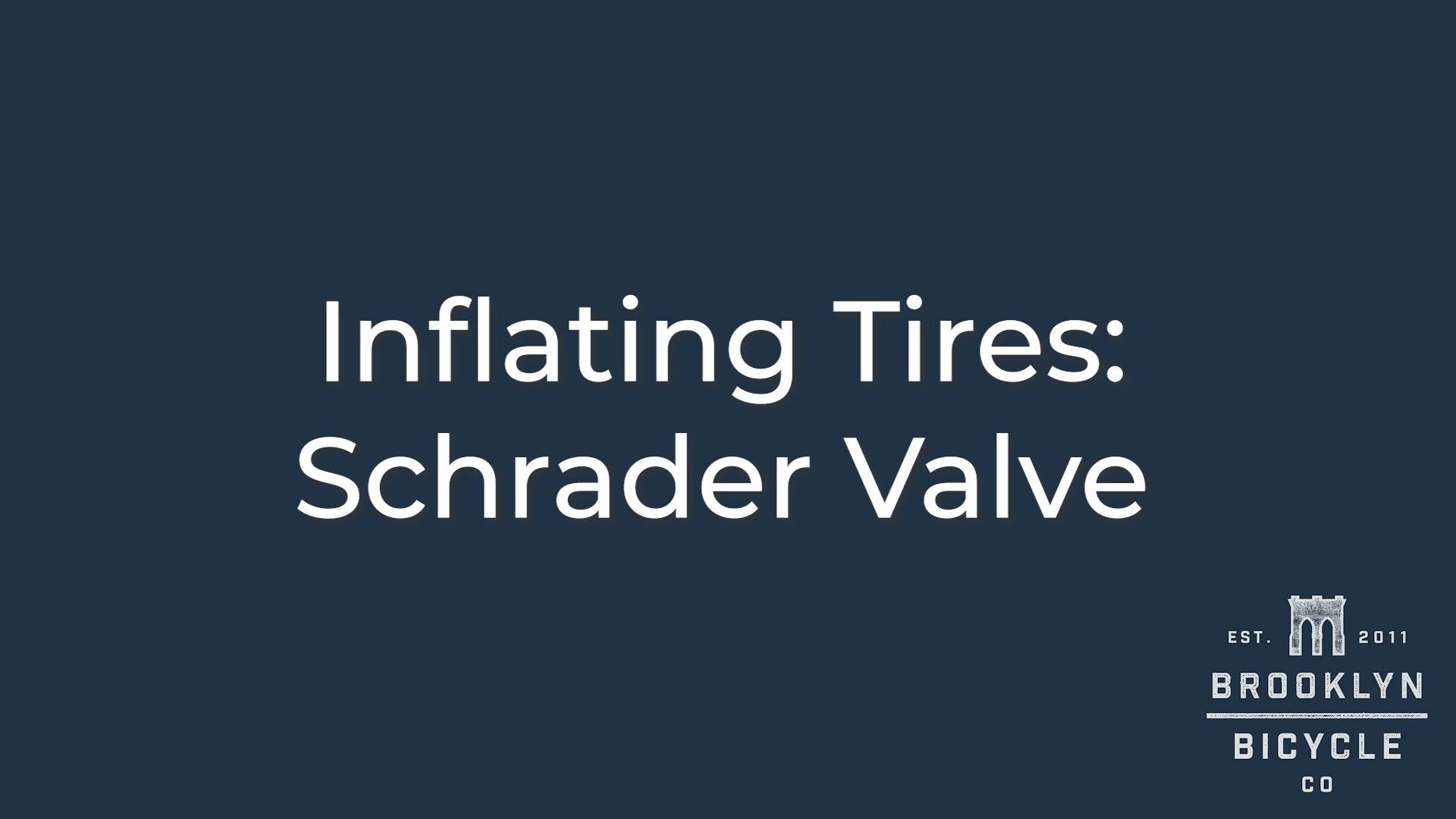 How to Inflate Schrader Valve Tires