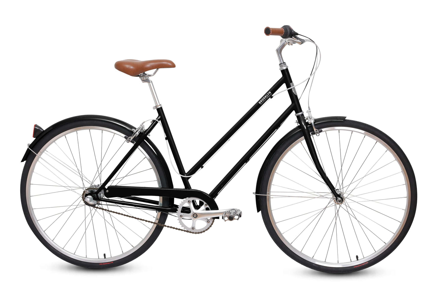 Franklin 3 Speed 3 Speed Step Through Bicycle | Franklin Three City Bike Gloss Black / S/M 3I-FRA-GB-M