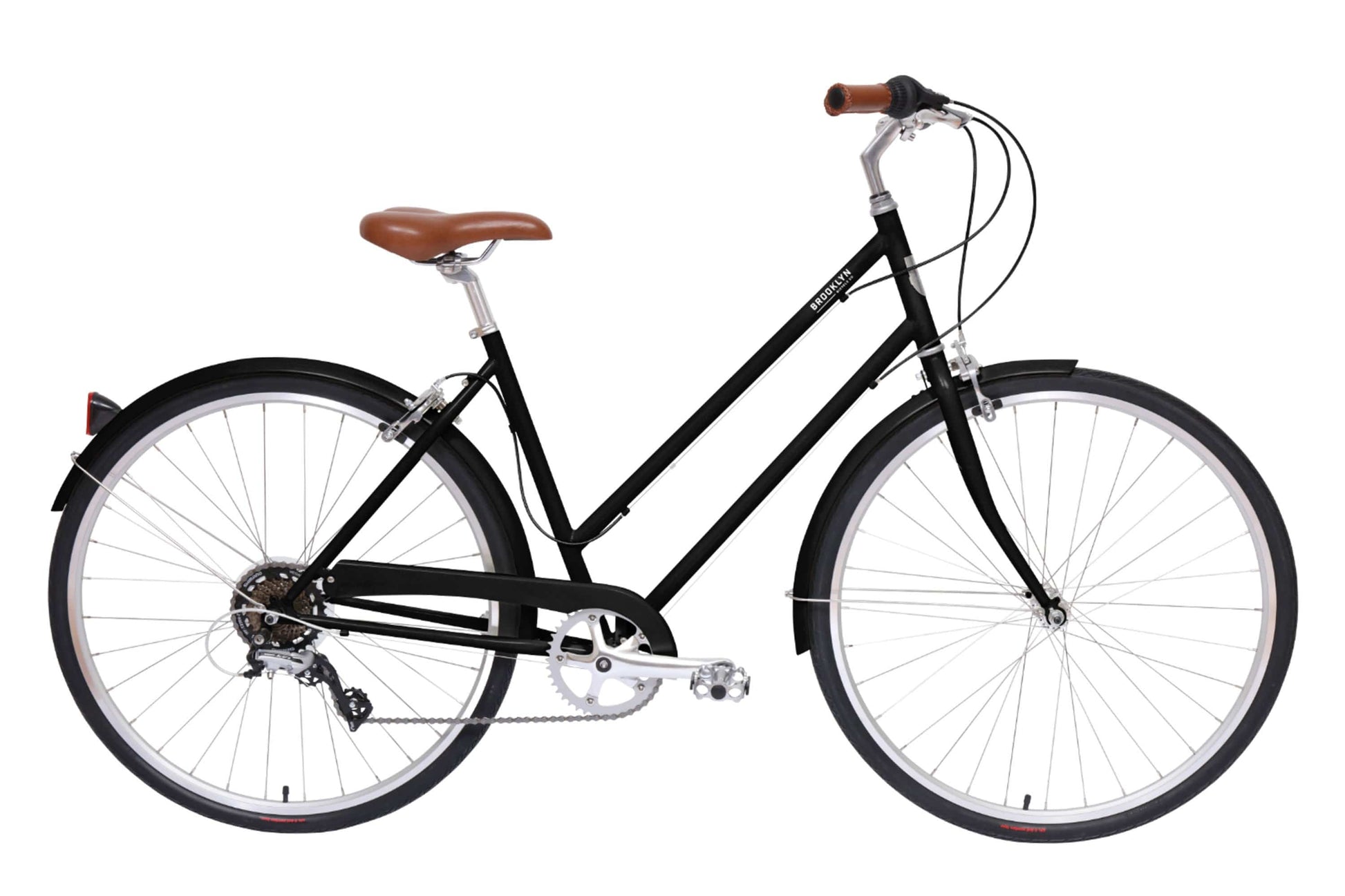 Franklin 8 Speed 8 Speed Step Through Bicycle | Franklin Eight City Cruiser  Gloss Black / S/M 8D-FRA-GB-M