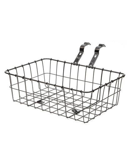 WALD 137 Front Basket sort - cykelkurv